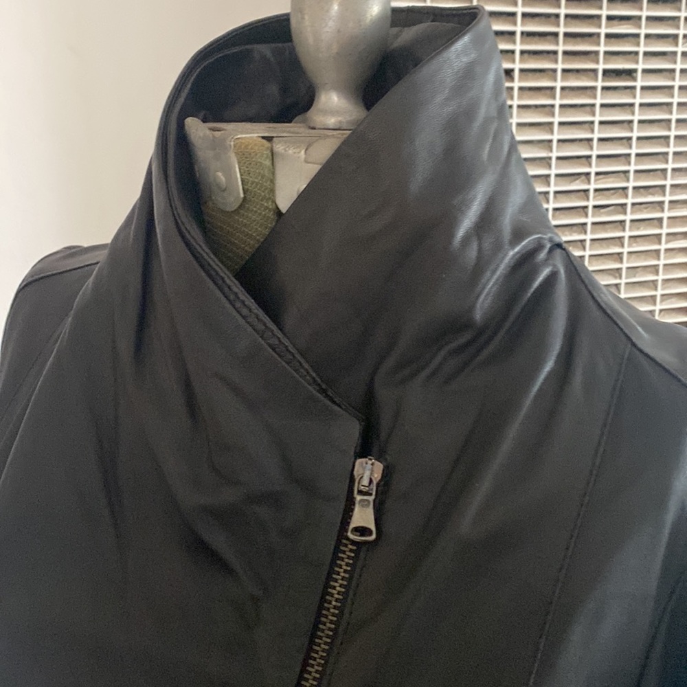 Dolan leather jacket. Black. Size L. - Picture 8 of 13
